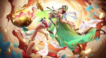 王者大乔新皮肤爆料视频,王者之舞,华丽绽放